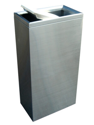 Stainless Stell Square Bin Top Open EFH-1003